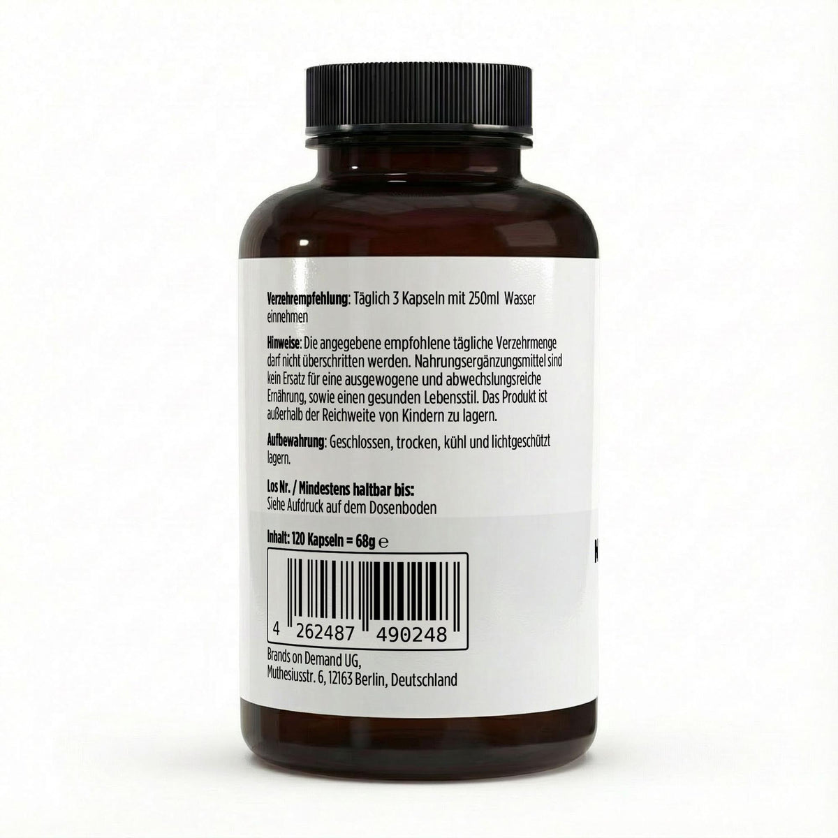 Peptides de collagène marin (2000-5000 DA) - 120 capsules