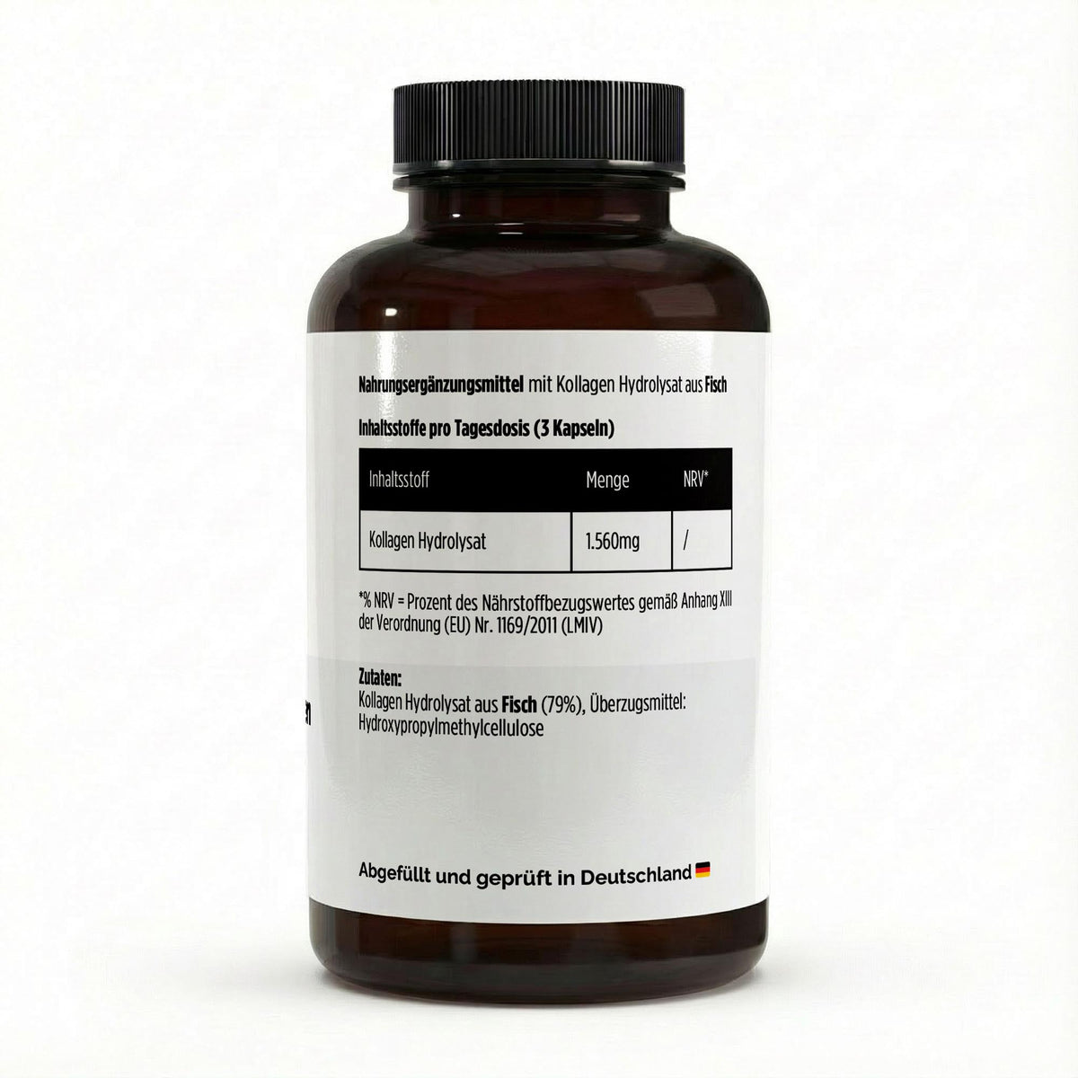 Peptides de collagène marin (2000-5000 DA) - 120 capsules